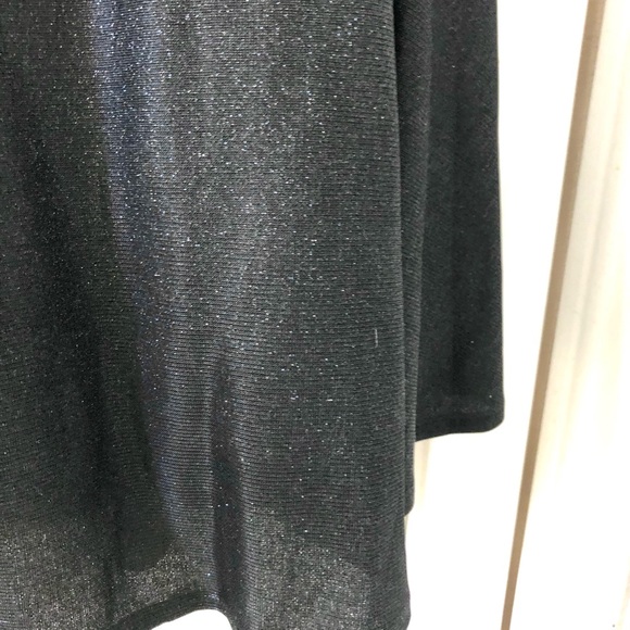 Lulu's Shimmering Black One-Shoulder Dress - Picture 4 of 5